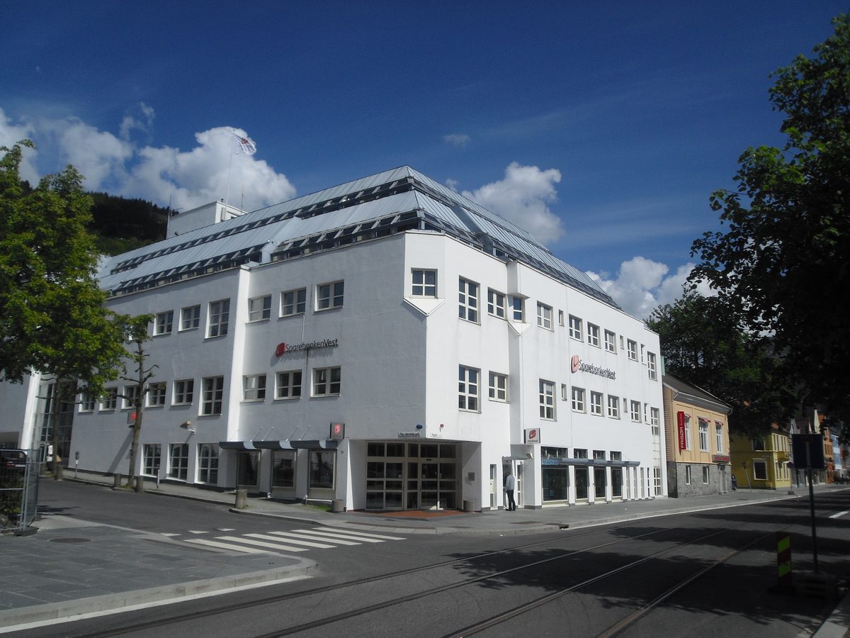 En norsk bankbygning