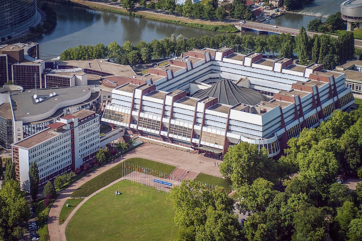 Europaradet (Palais de l'Europe) i Strasbourg